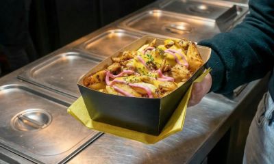 Knusprige Pommes frites in einer Portionsschale