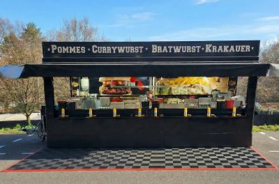 Fastfood-Catering Verkaufsstand auf einem Festival